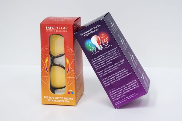 Safety Blue Blockers | Chipboard Boxes